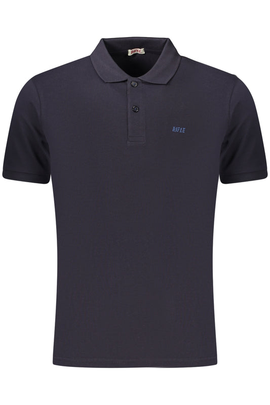 RIFLE POLO MANICHE CORTE UOMO BLU