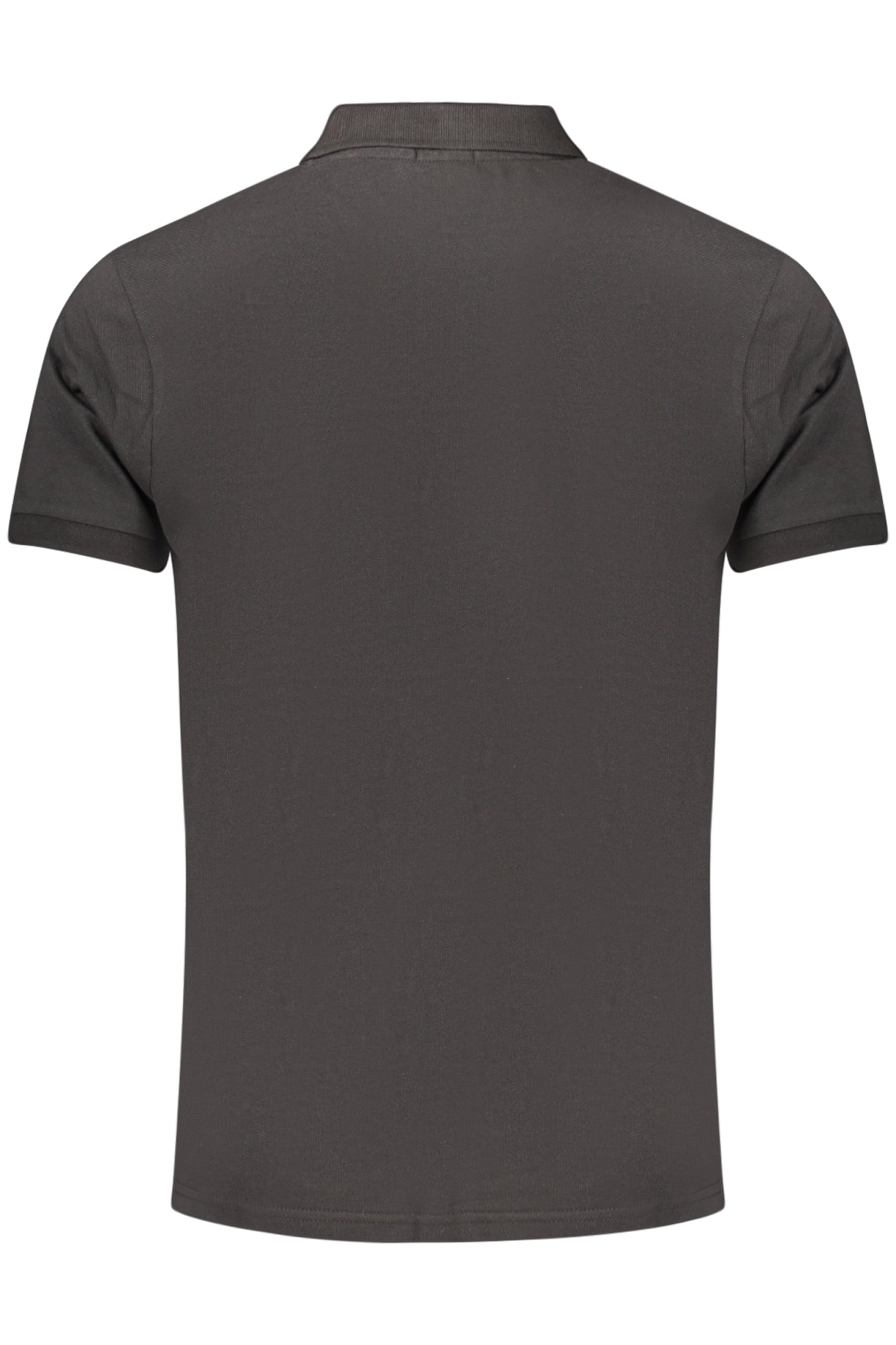 RIFLE POLO MANICHE CORTE UOMO NERO