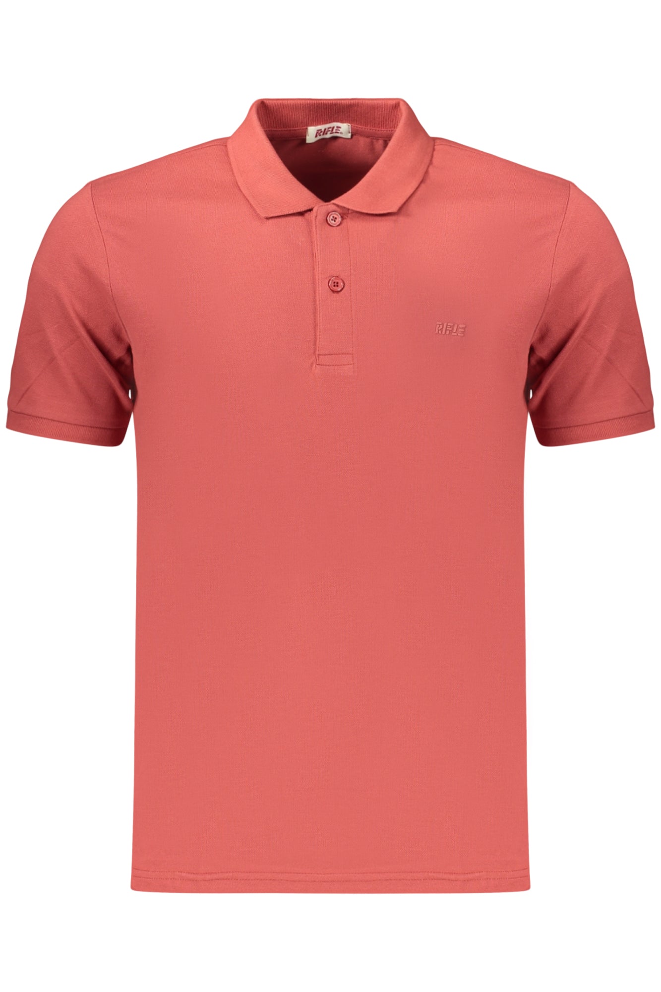 RIFLE POLO MANICHE CORTE UOMO ROSSO