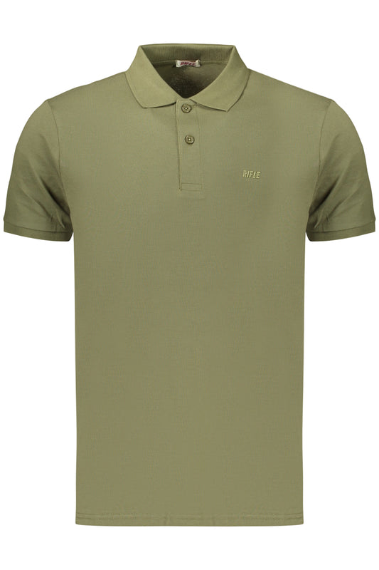 RIFLE POLO MANICHE CORTE UOMO VERDE