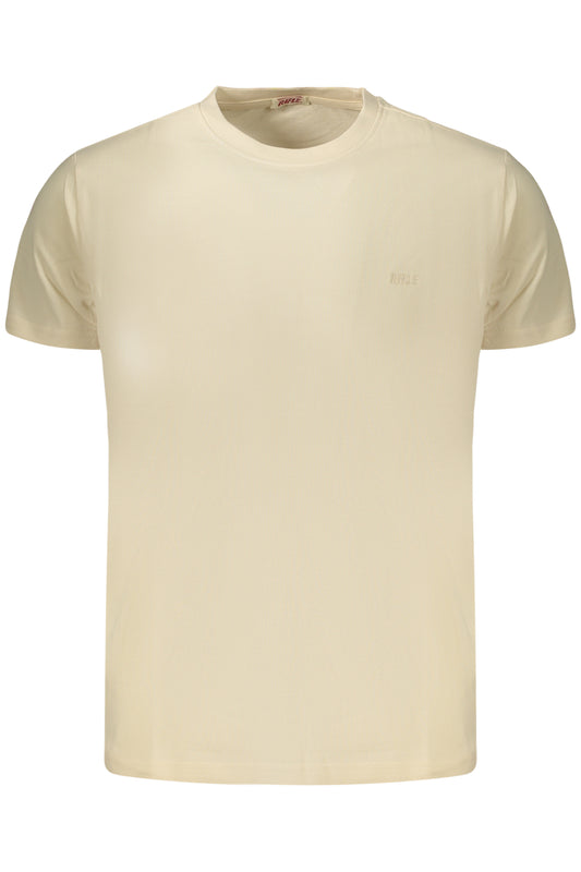 RIFLE T-SHIRT MANICHE CORTE UOMO BEIGE