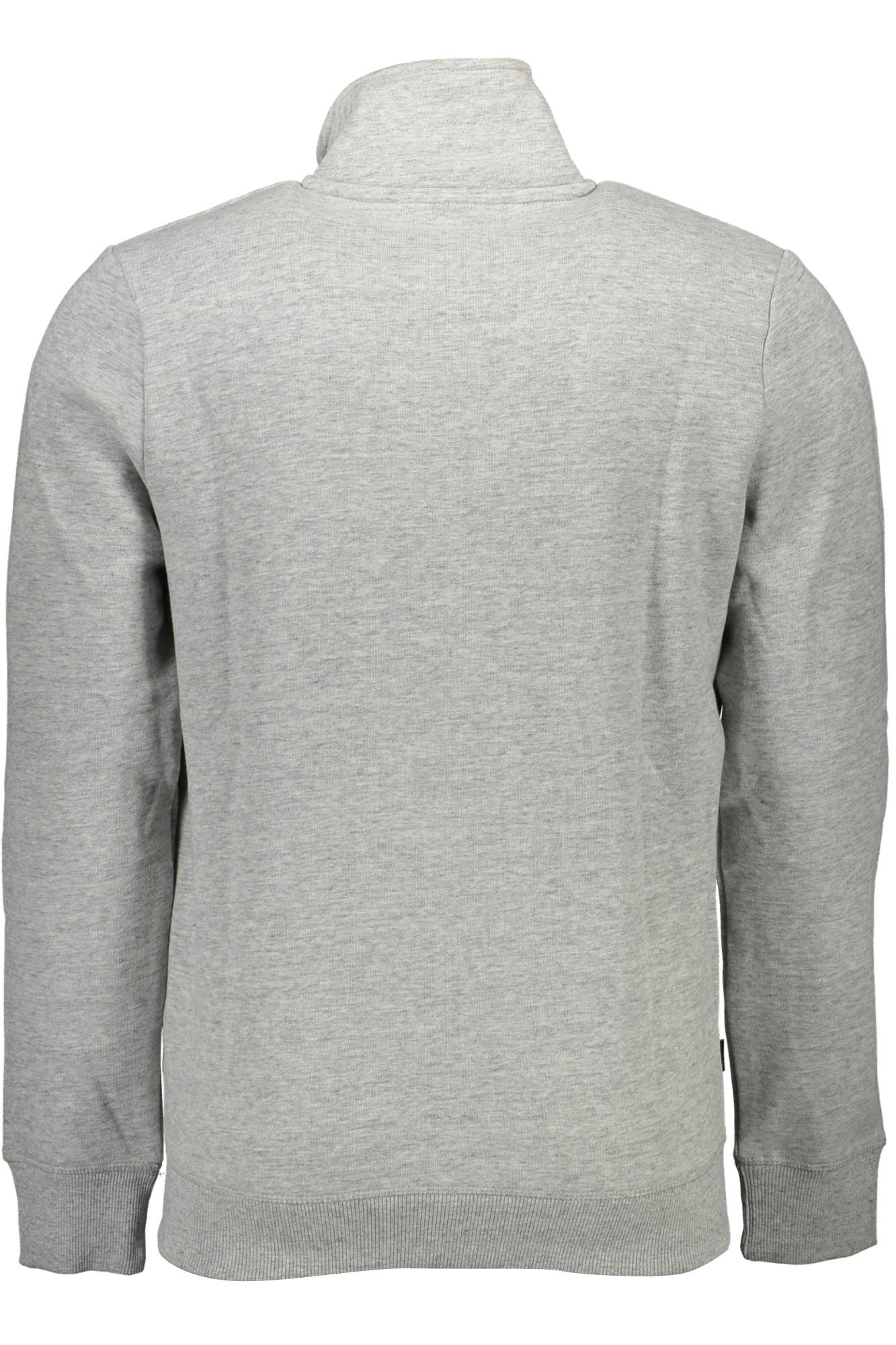 SUPERDRY FELPA CON ZIP UOMO GRIGIO