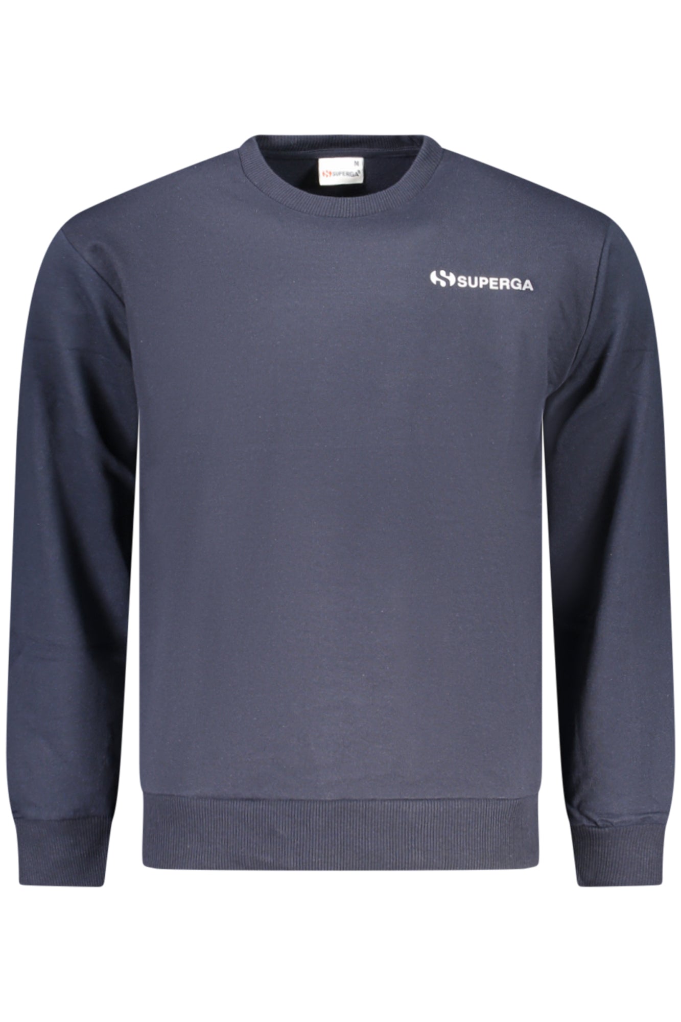 SUPERGA FELPA SENZA ZIP UOMO BLU