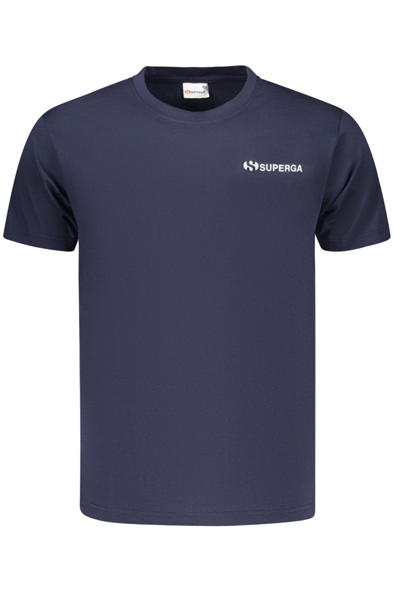 SUPERGA T-SHIRT MANICHE CORTE UOMO BLU