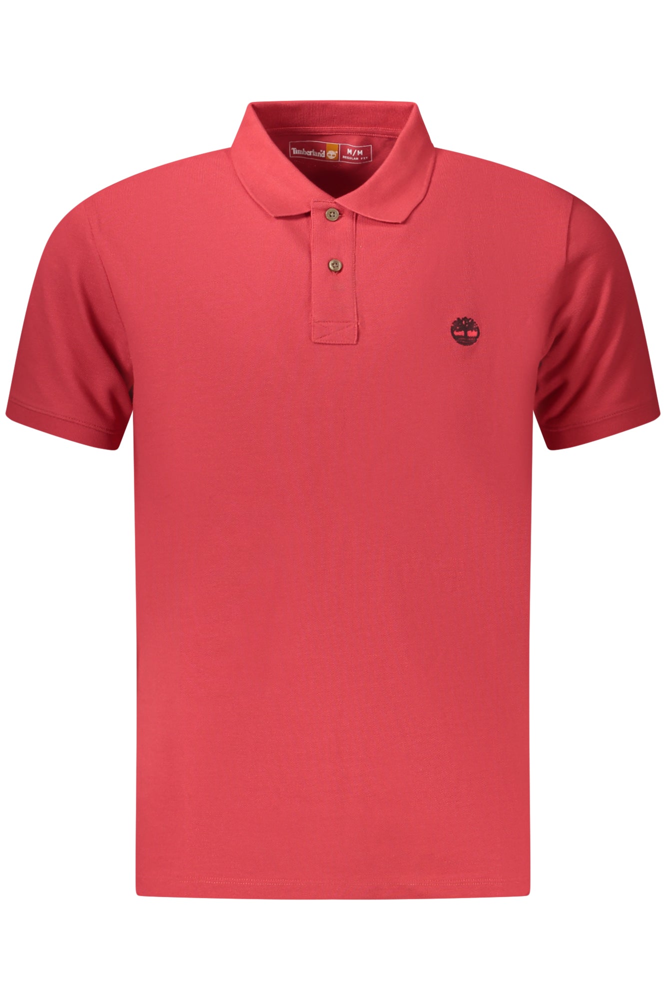 TIMBERLAND POLO MANICHE CORTE UOMO ROSSO