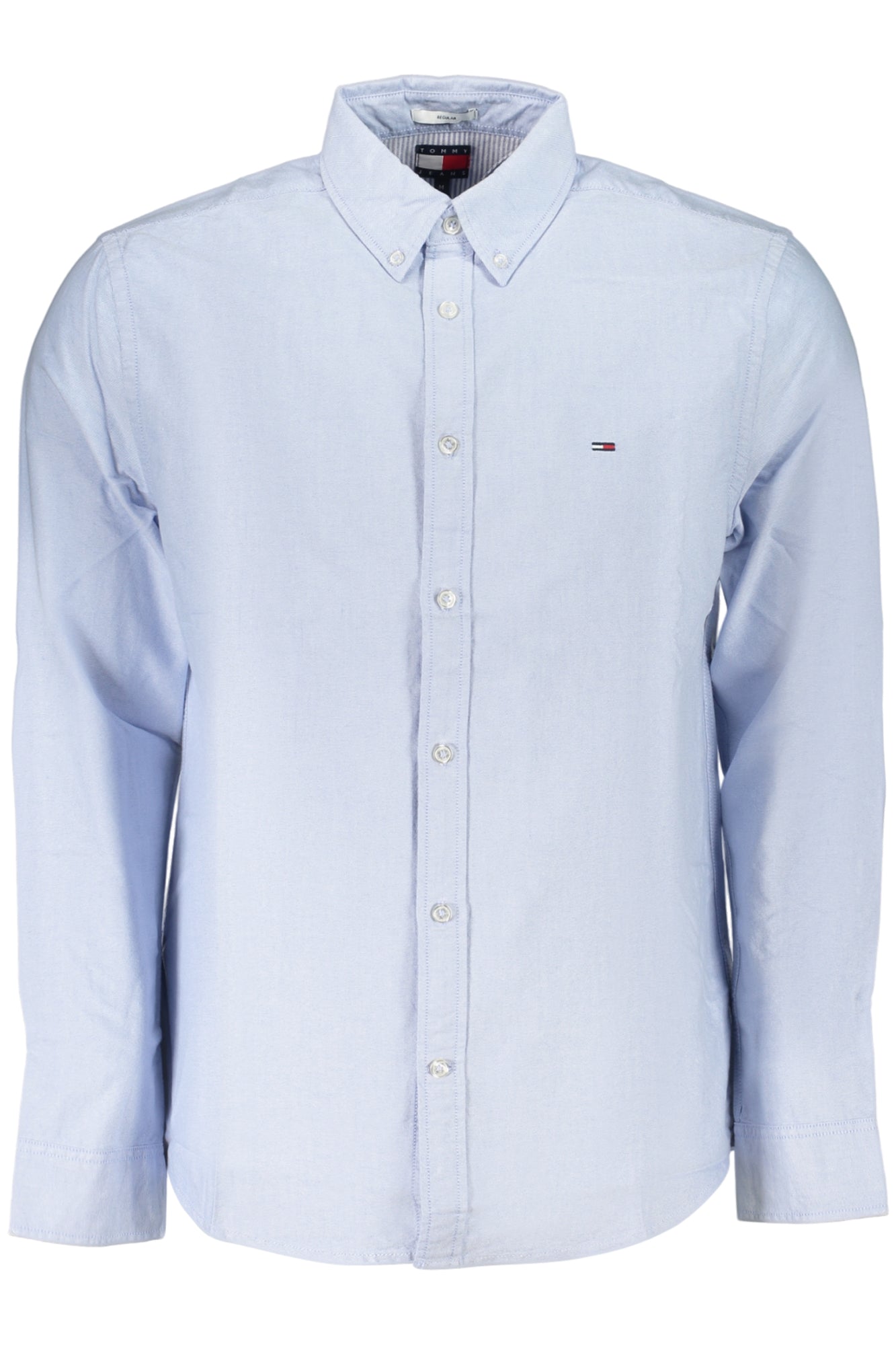 TOMMY HILFIGER CAMICIA MANICHE LUNGHE UOMO AZZURRO