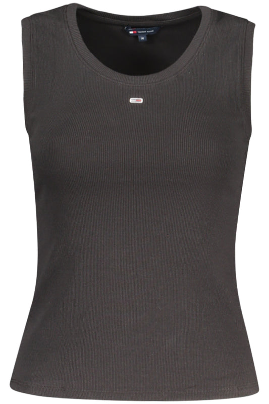 TOMMY HILFIGER CANOTTA DONNA NERO