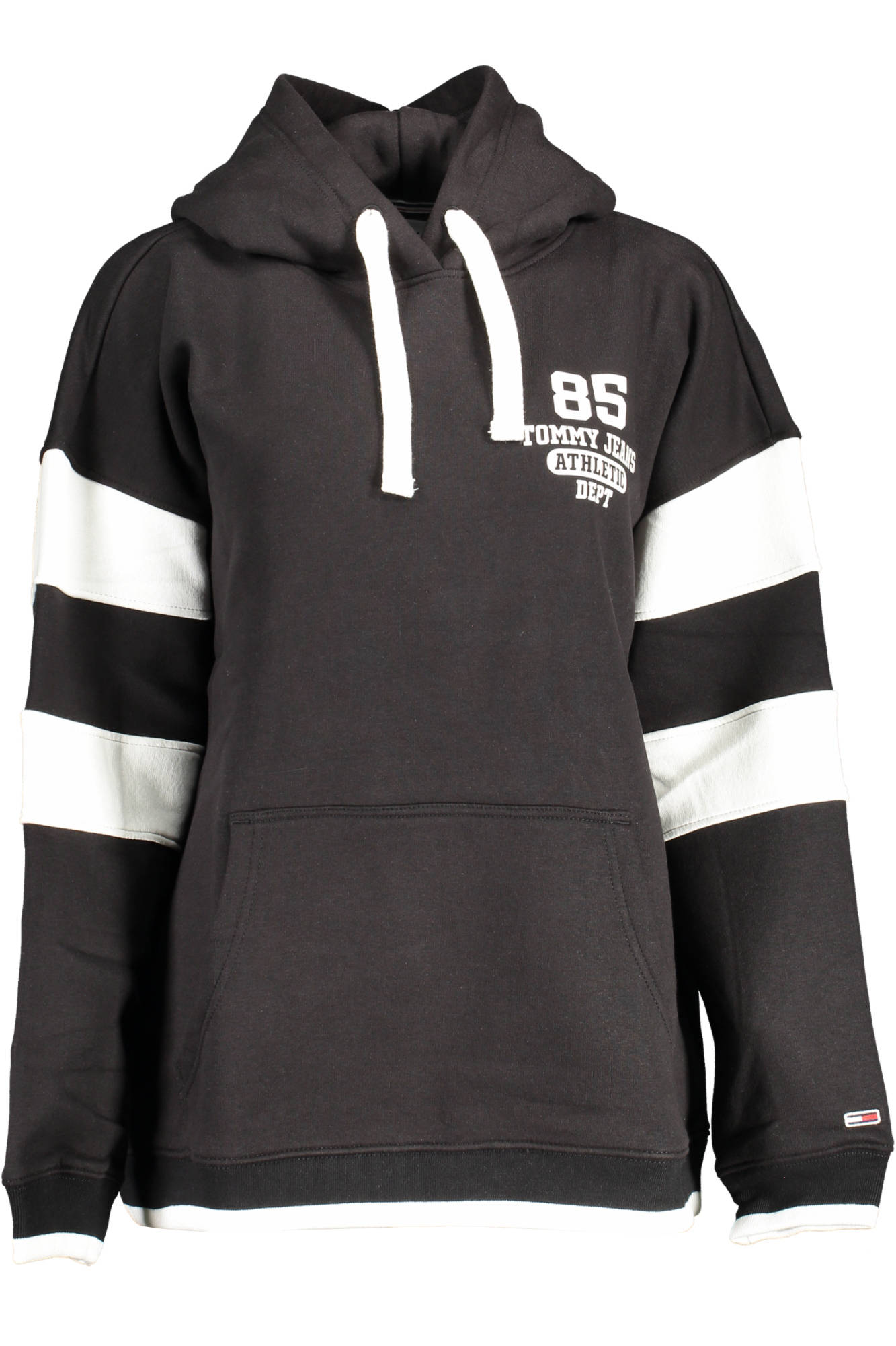 TOMMY HILFIGER FELPA SENZA ZIP DONNA NERO