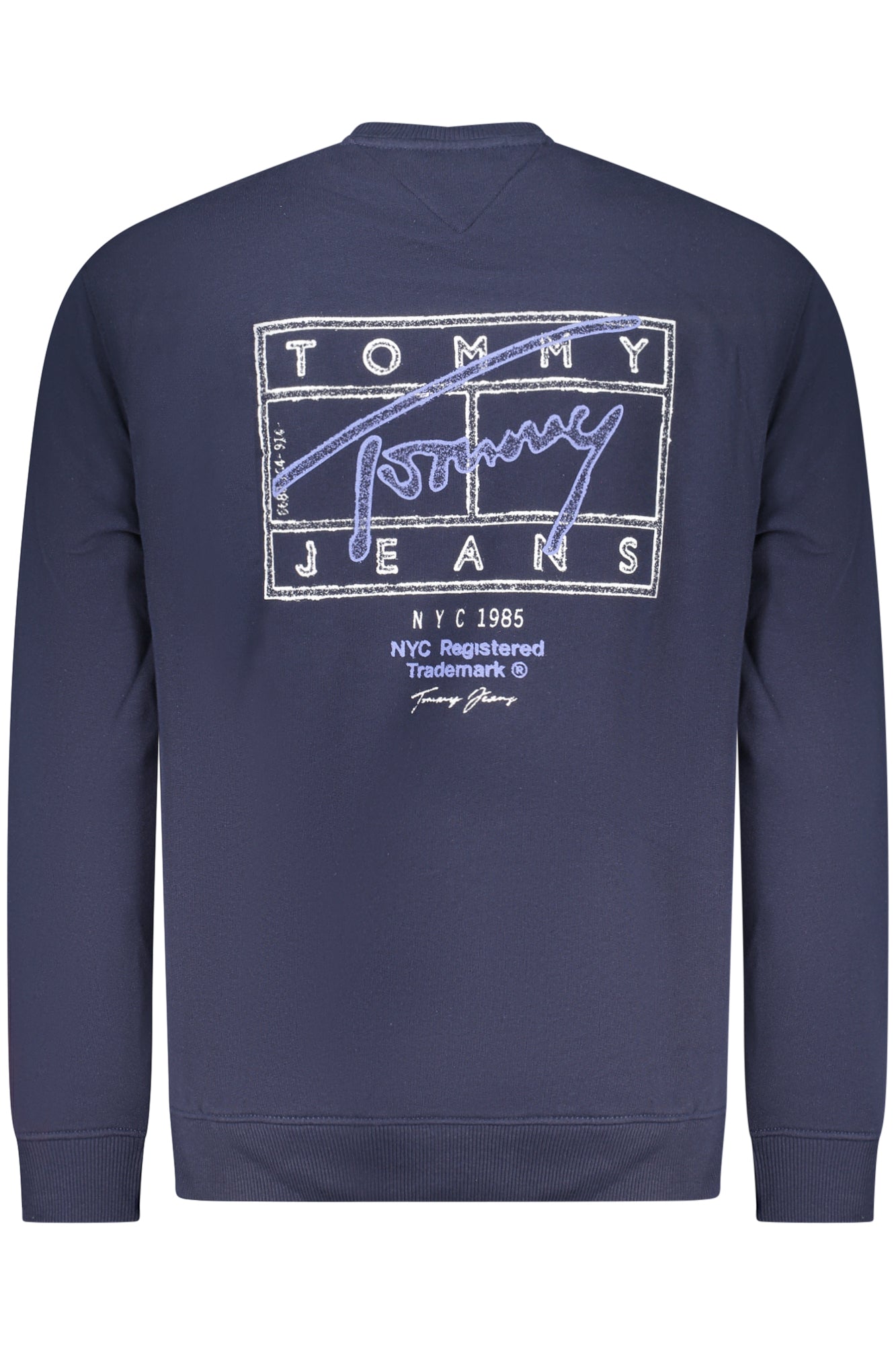 TOMMY HILFIGER FELPA SENZA ZIP UOMO BLU