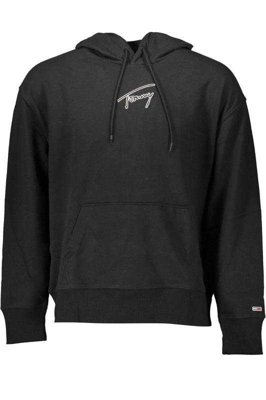 TOMMY HILFIGER FELPA SENZA ZIP UOMO NERO