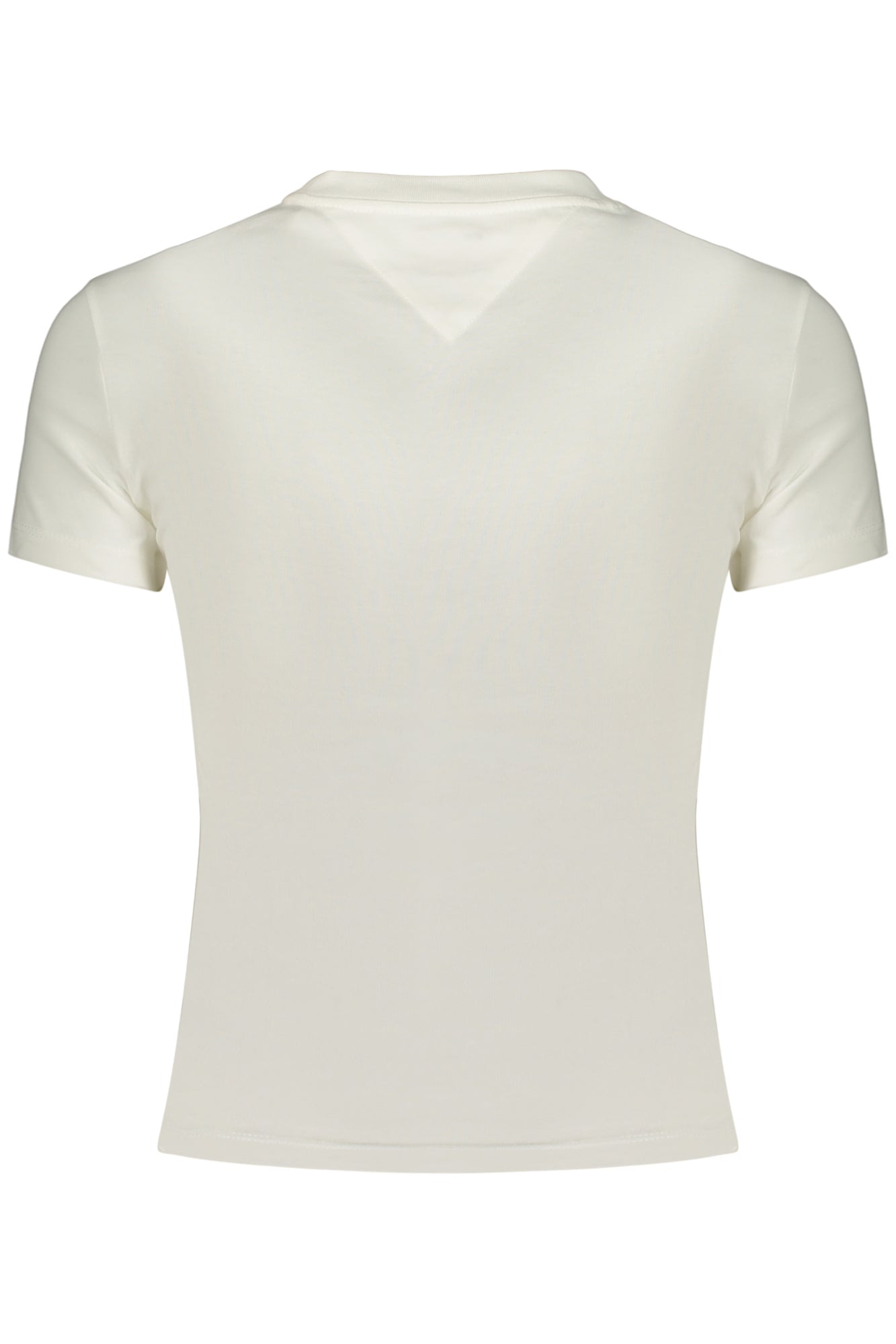 TOMMY HILFIGER T-SHIRT MANICHE CORTE DONNA BIANCO