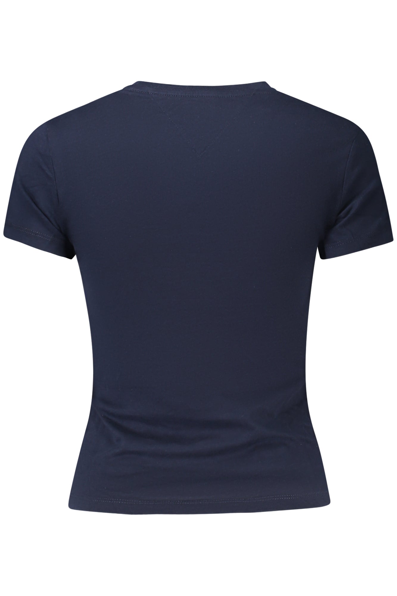 TOMMY HILFIGER T-SHIRT MANICHE CORTE DONNA BLU