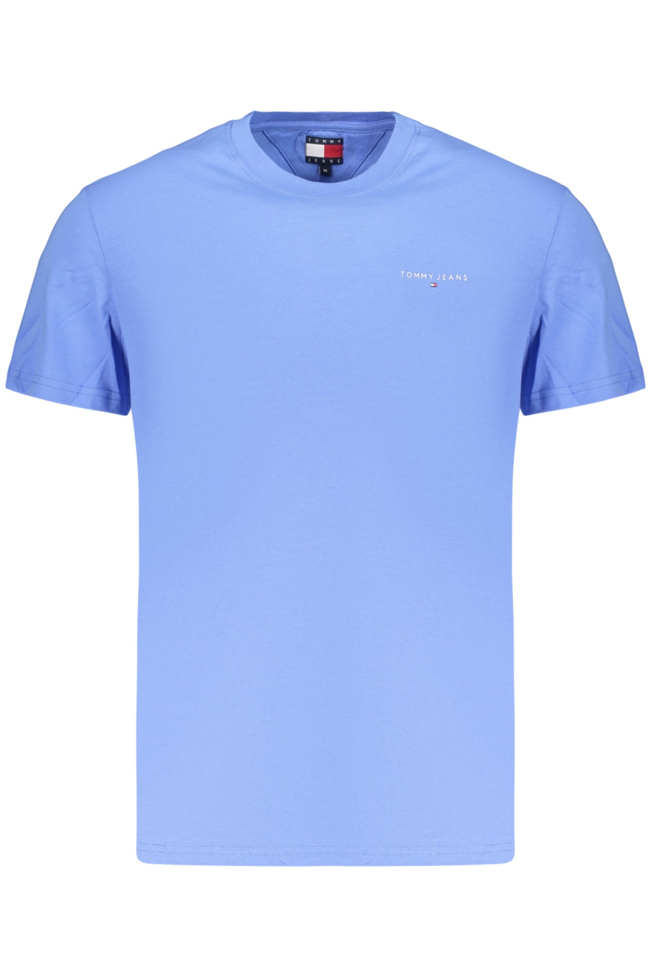 TOMMY HILFIGER T-SHIRT MANICHE CORTE UOMO AZZURRO
