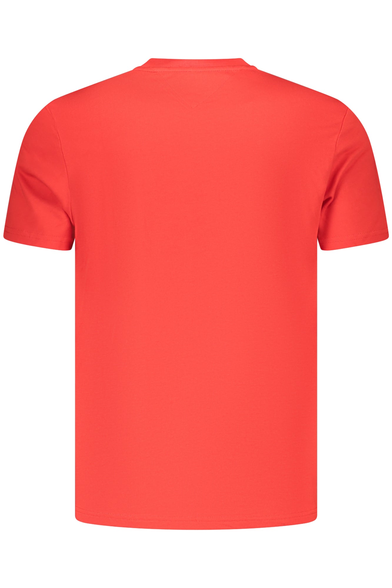 TOMMY HILFIGER T-SHIRT MANICHE CORTE UOMO ROSSO