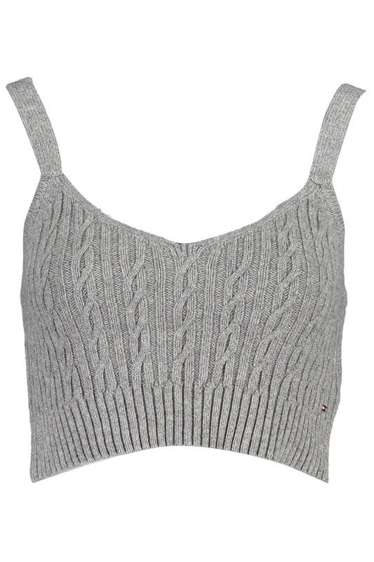 TOMMY HILFIGER TOP DONNA GRIGIO