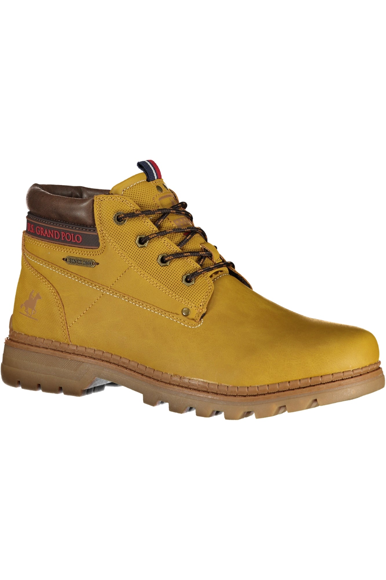 U.S. GRAND CALZATURA STIVALE UOMO GIALLO