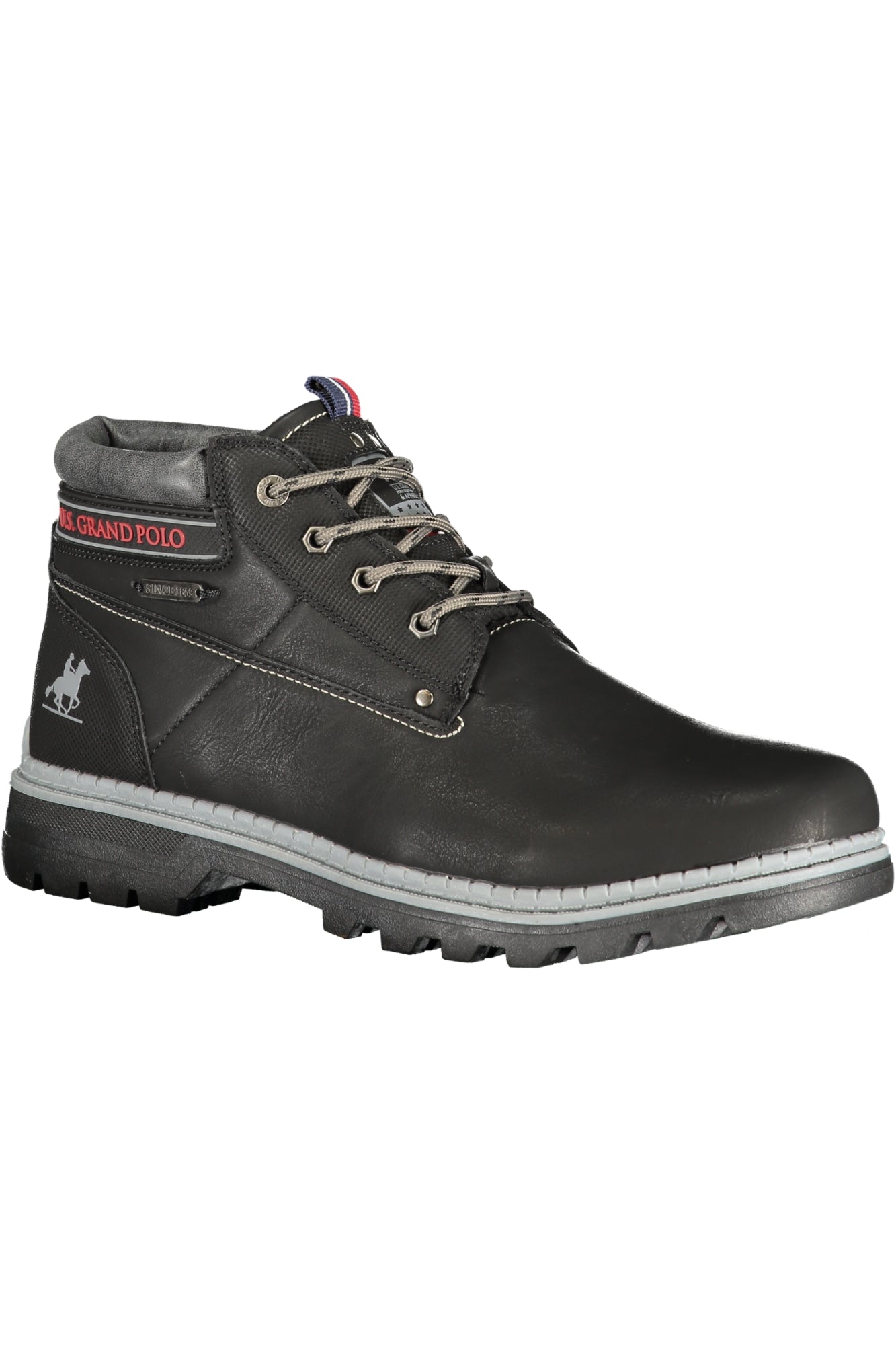 U.S. GRAND CALZATURA STIVALE UOMO NERO