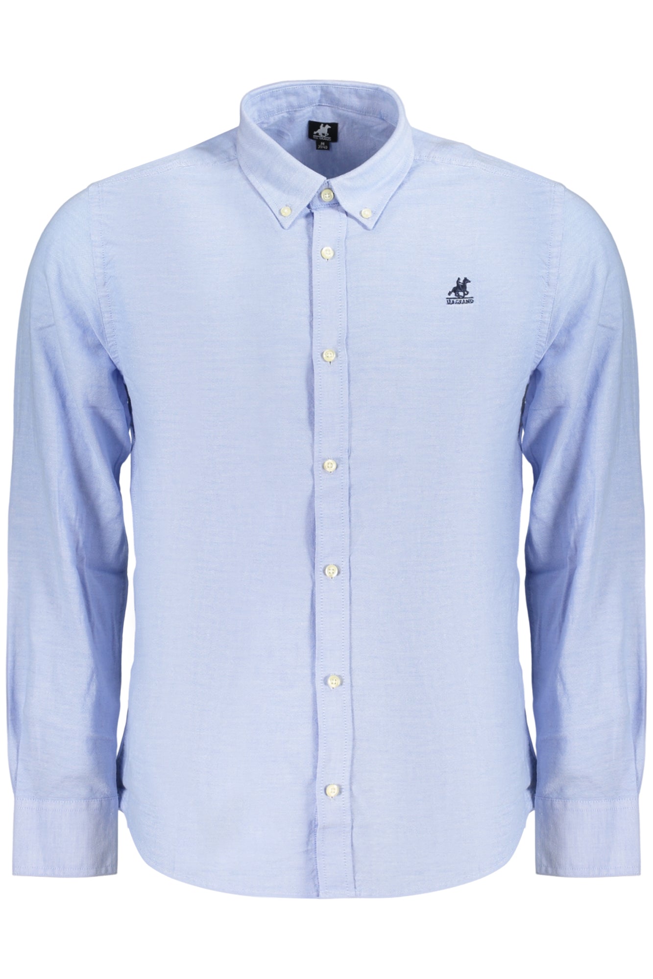 U.S. GRAND CAMICIA MANICHE LUNGHE UOMO AZZURRO