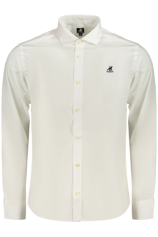 U.S. GRAND CAMICIA MANICHE LUNGHE UOMO BIANCO