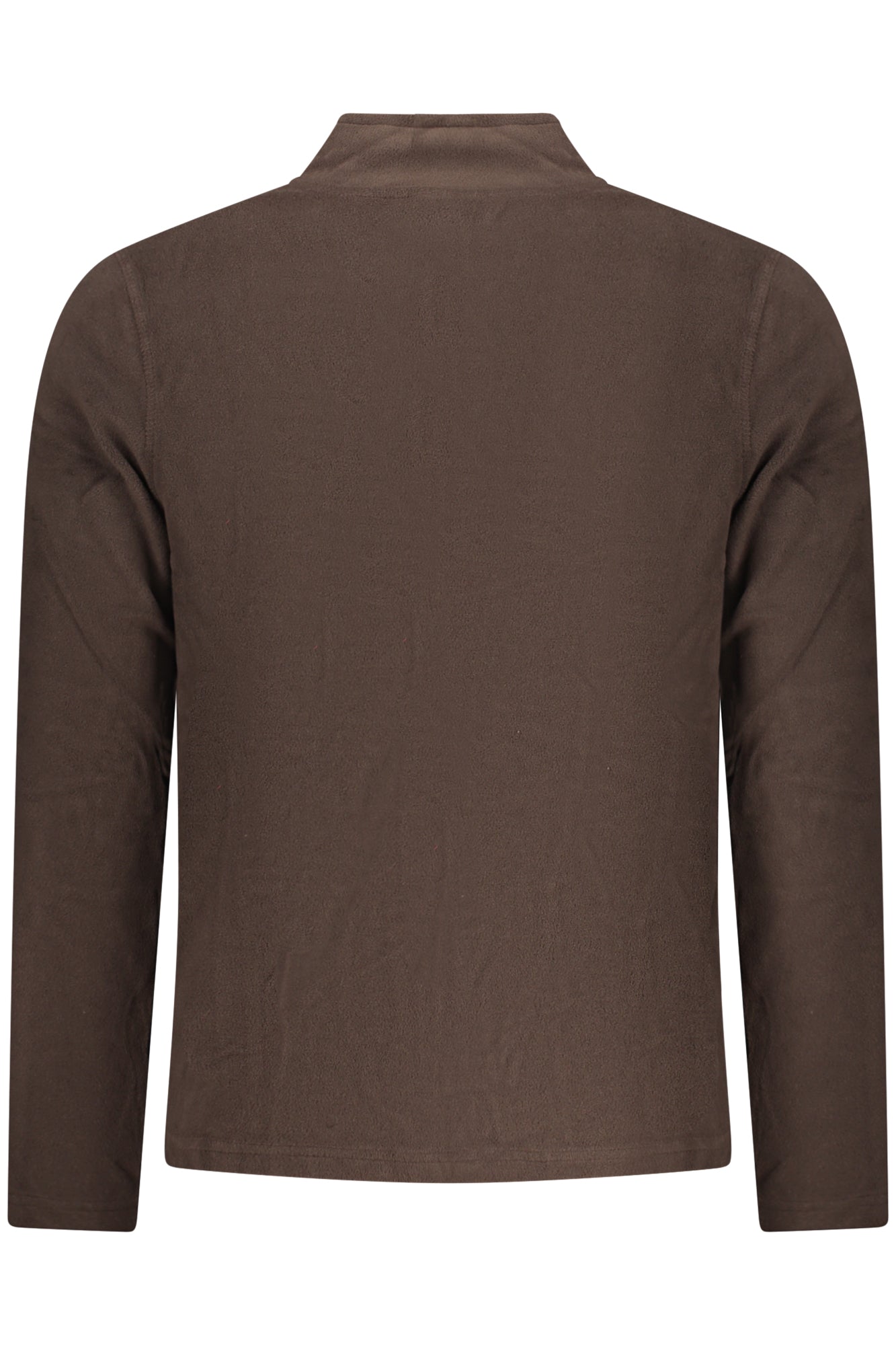 U.S. GRAND FELPA CON ZIP UOMO MARRONE