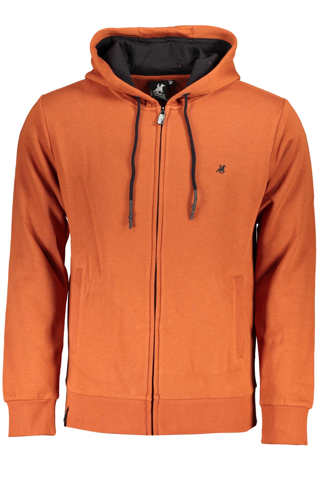 U.S. GRAND FELPA CON ZIP UOMO BRONZO
