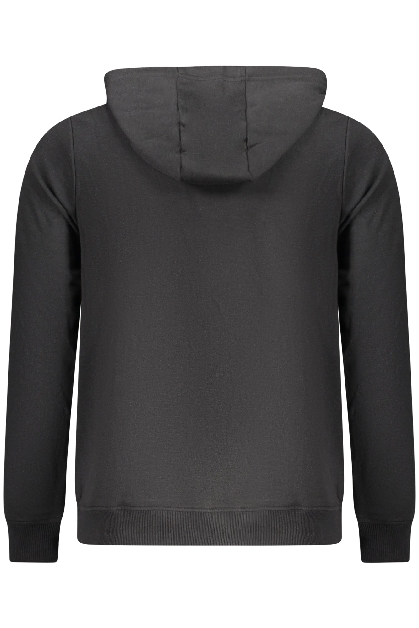 U.S. GRAND FELPA CON ZIP UOMO NERO