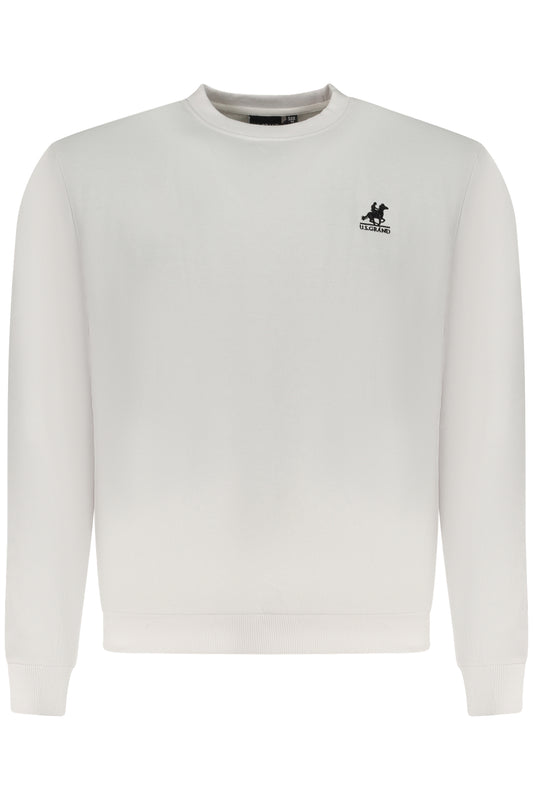 U.S. GRAND FELPA SENZA ZIP UOMO BIANCO