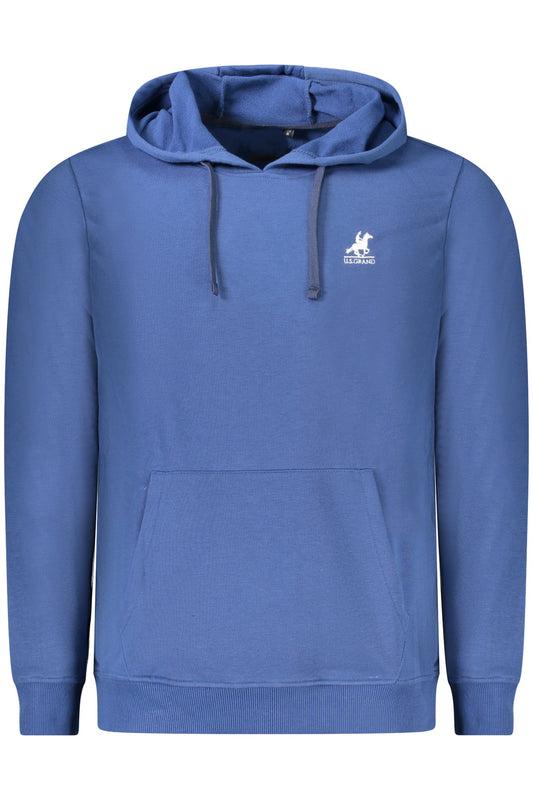 U.S. GRAND FELPA SENZA ZIP UOMO BLU