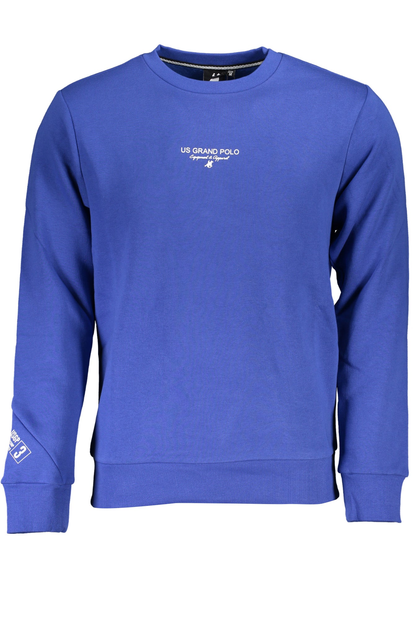 U.S. GRAND FELPA SENZA ZIP UOMO BLU
