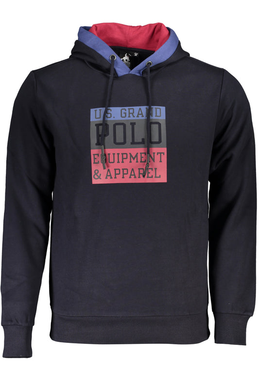 U.S. GRAND FELPA SENZA ZIP UOMO BLU