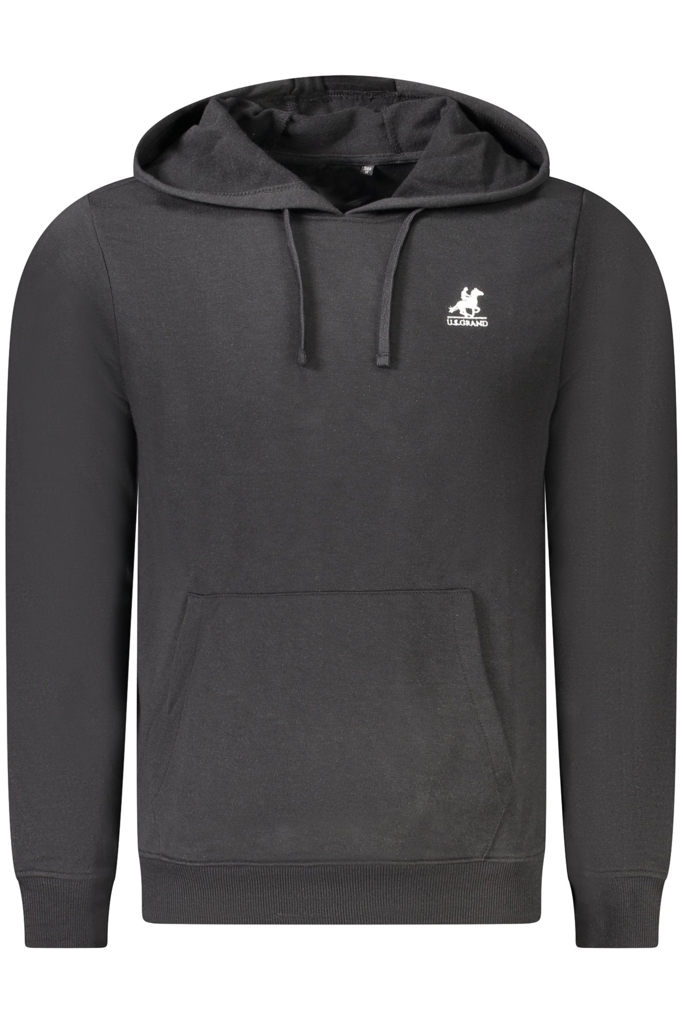 U.S. GRAND FELPA SENZA ZIP UOMO NERO