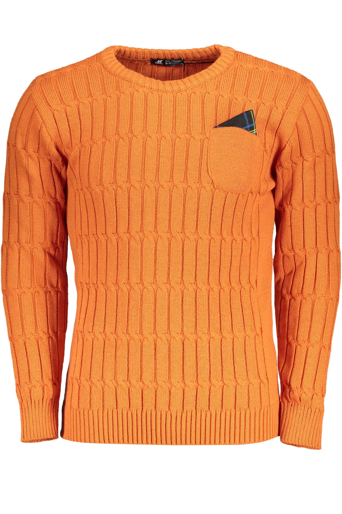 U.S. GRAND MAGLIONE UOMO ARANCIO