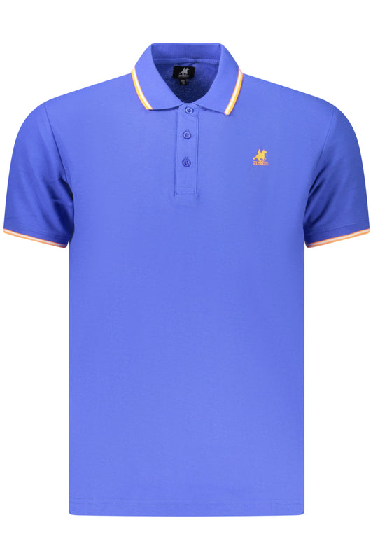 U.S. GRAND POLO MANICHE CORTE UOMO BLU