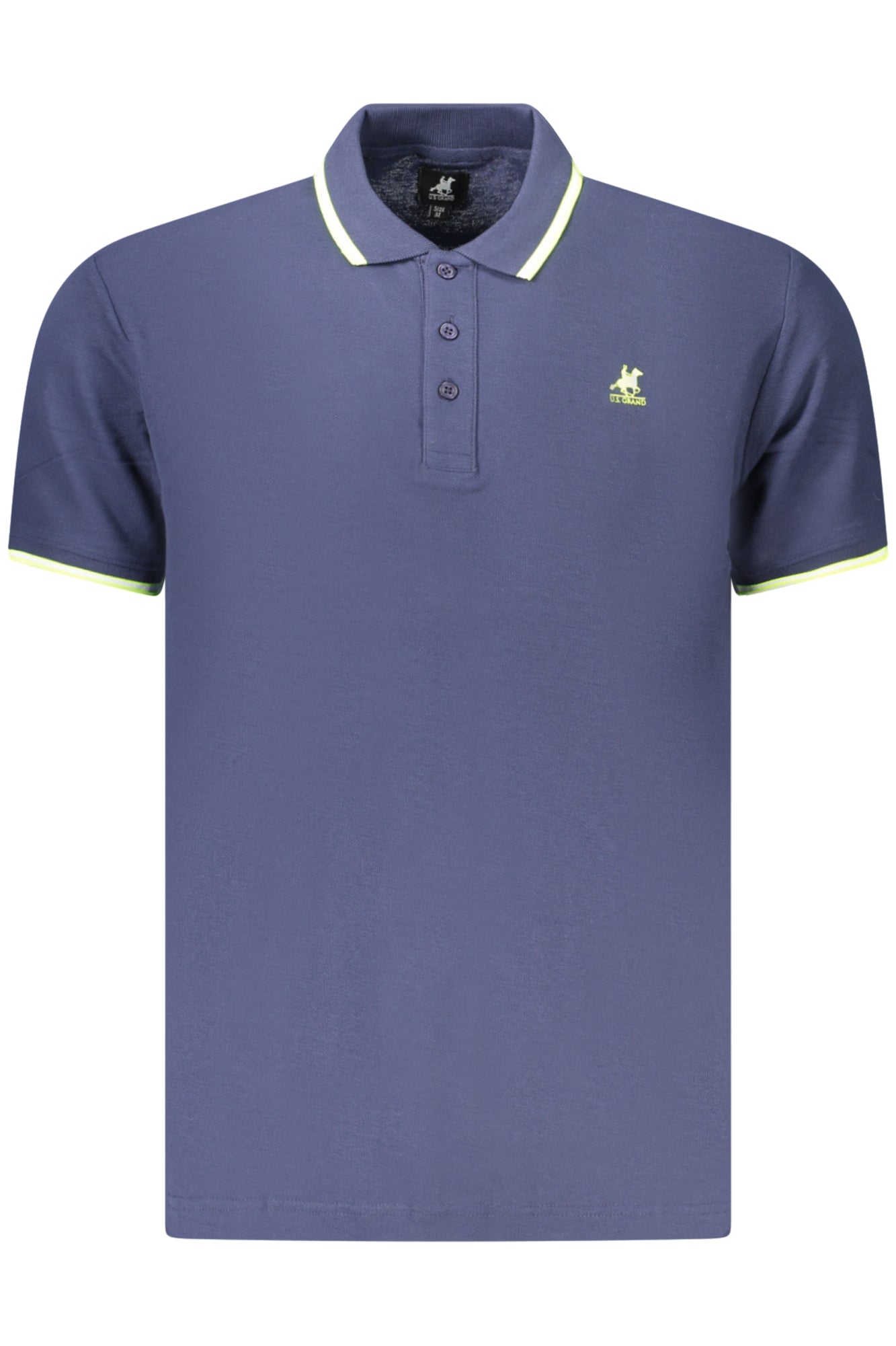 U.S. GRAND POLO MANICHE CORTE UOMO BLU
