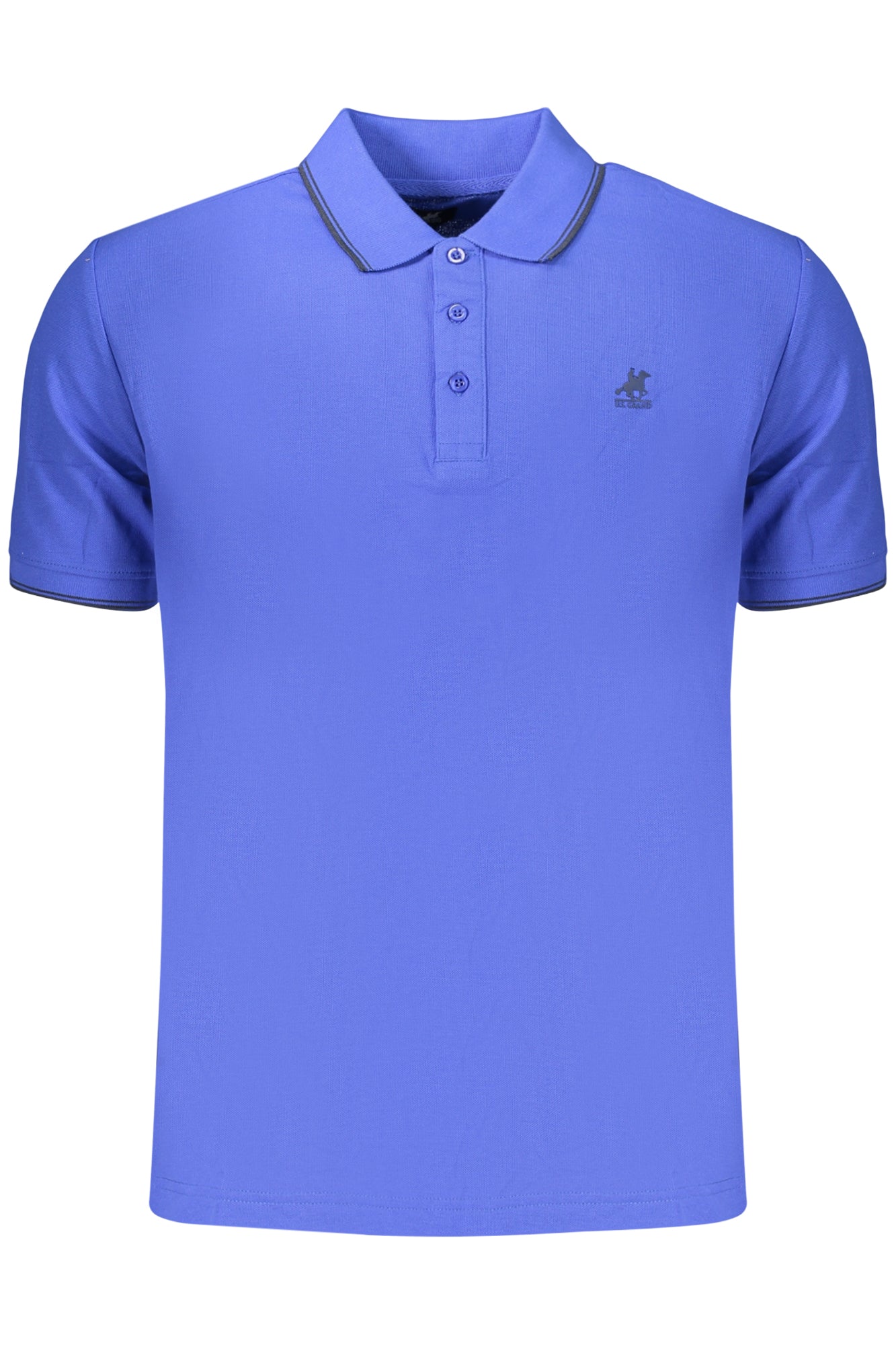 U.S. GRAND POLO MANICHE CORTE UOMO BLU