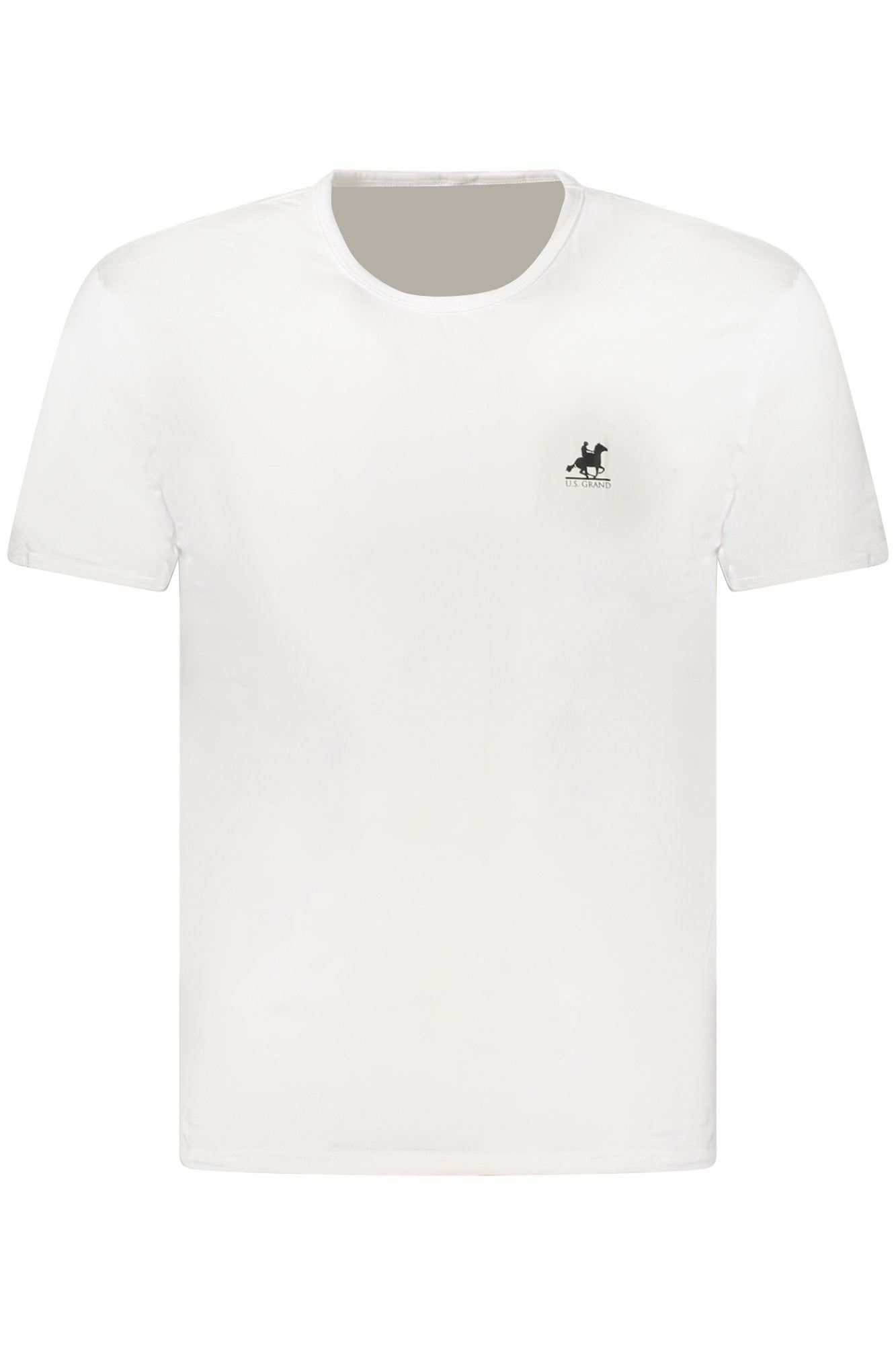 U.S. GRAND T-SHIRT MANICHE CORTE UOMO BIANCO