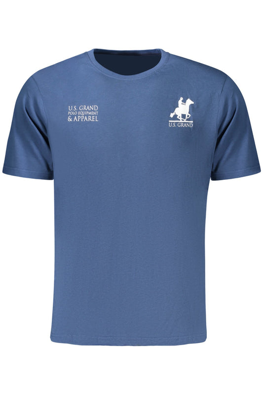 U.S. GRAND T-SHIRT MANICHE CORTE UOMO BLU