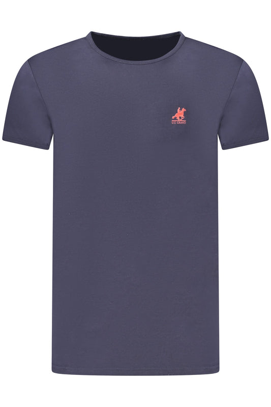 U.S. GRAND T-SHIRT MANICHE CORTE UOMO BLU