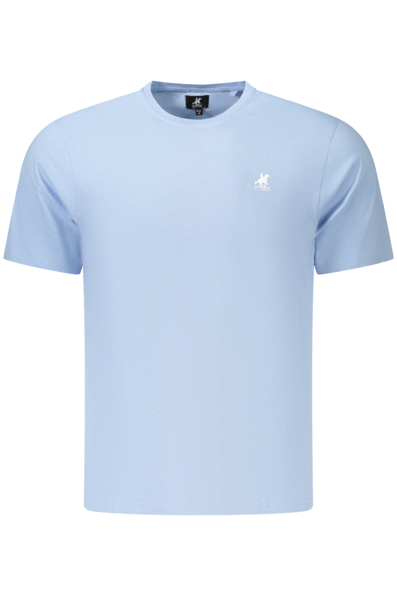 U.S. GRAND T-SHIRT MANICHE CORTE UOMO AZZURRO