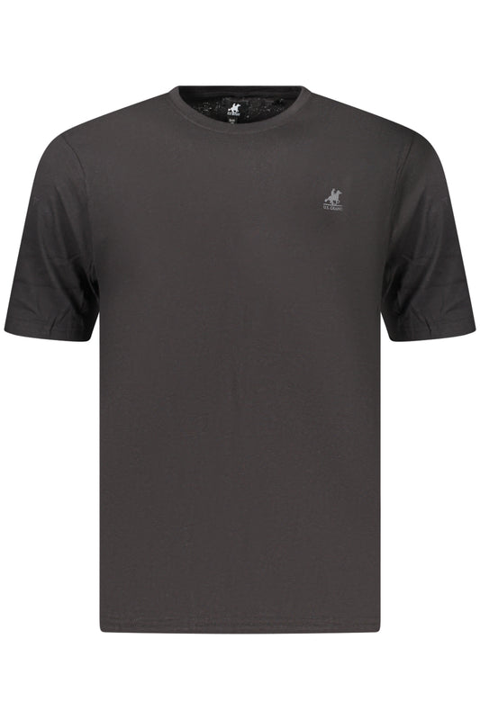 U.S. GRAND T-SHIRT MANICHE CORTE UOMO NERO