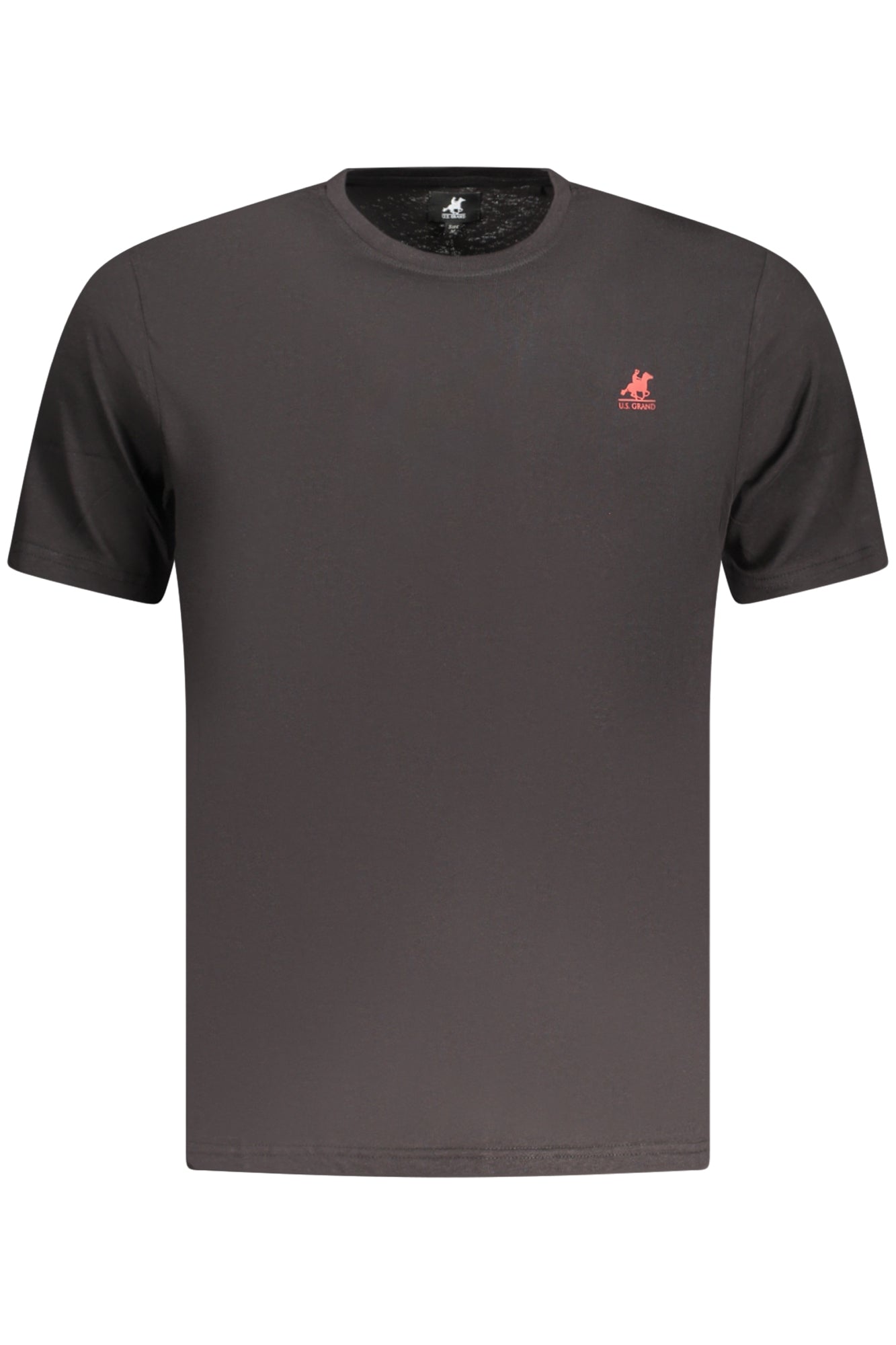U.S. GRAND T-SHIRT MANICHE CORTE UOMO NERO