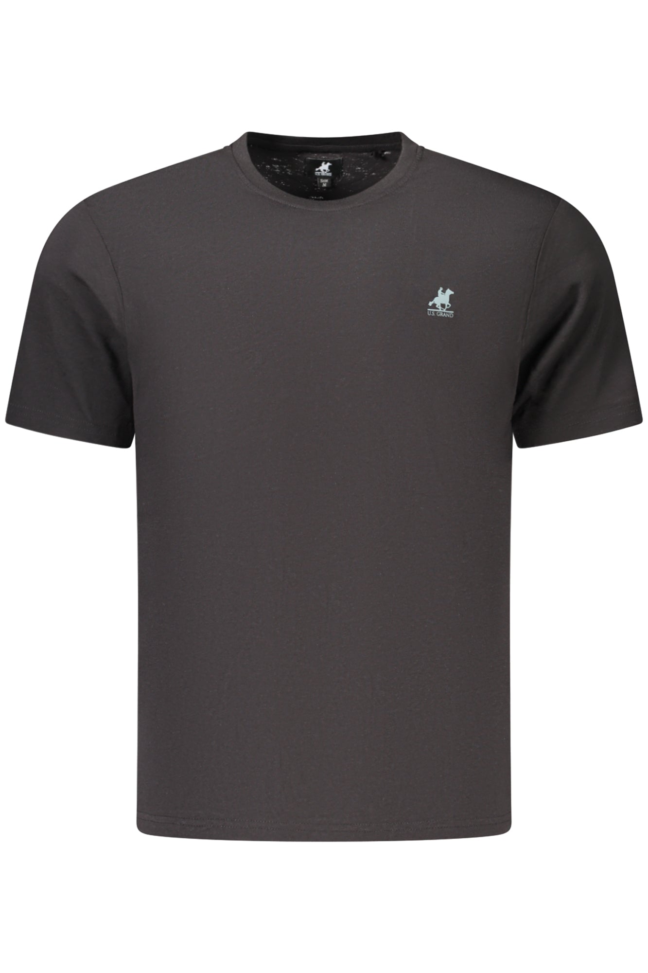 U.S. GRAND T-SHIRT MANICHE CORTE UOMO NERO
