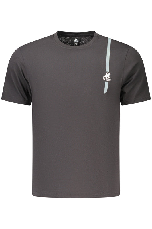 U.S. GRAND T-SHIRT MANICHE CORTE UOMO NERO