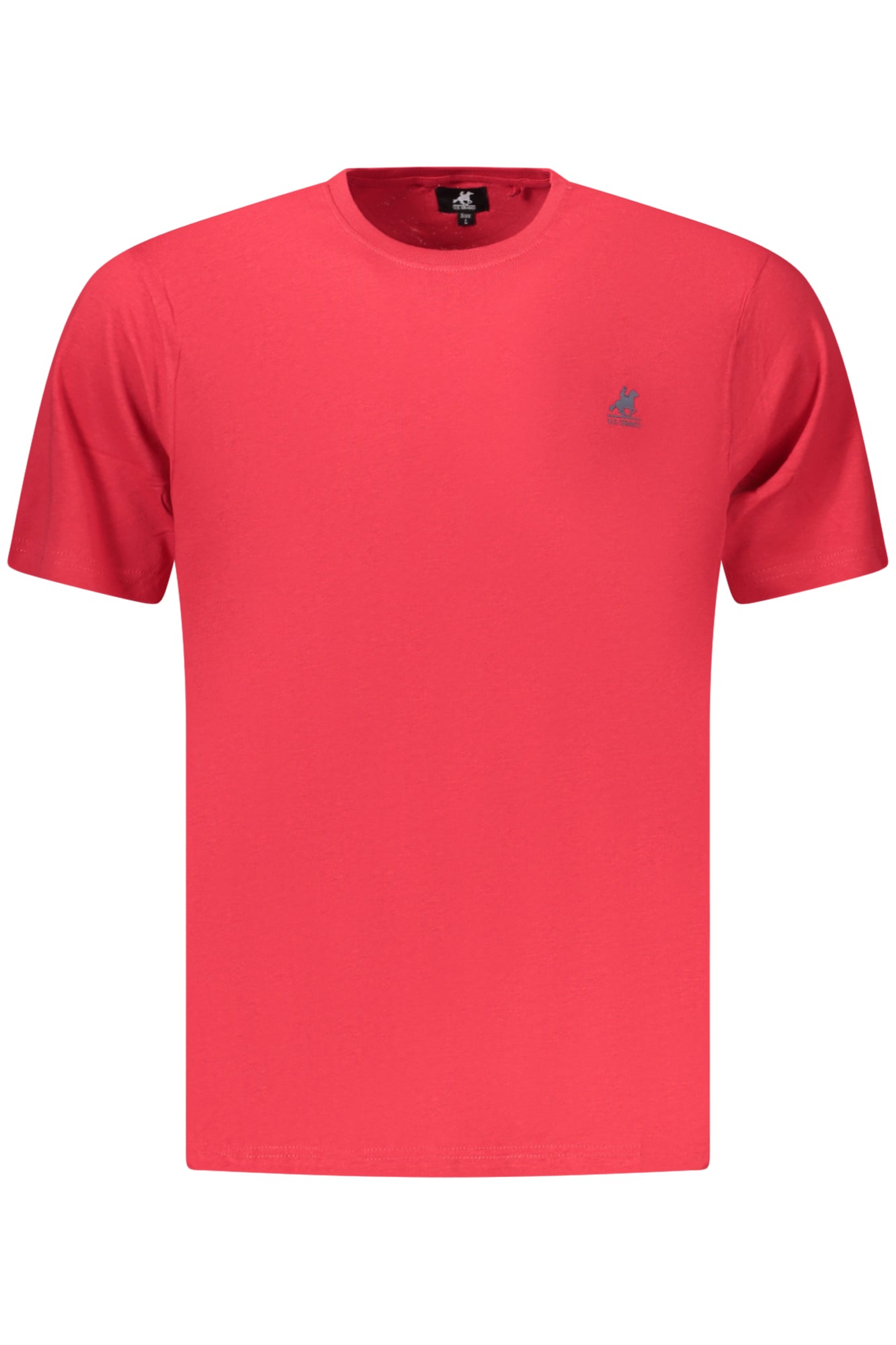 U.S. GRAND T-SHIRT MANICHE CORTE UOMO ROSSO