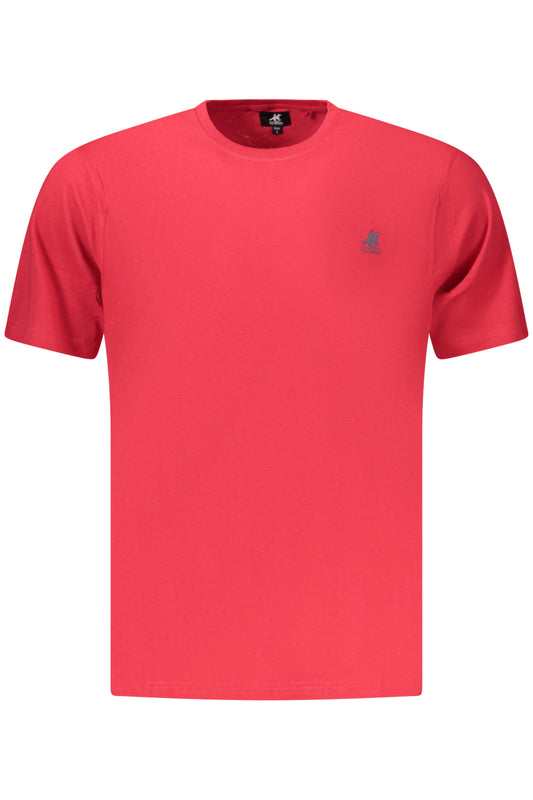 U.S. GRAND T-SHIRT MANICHE CORTE UOMO ROSSO
