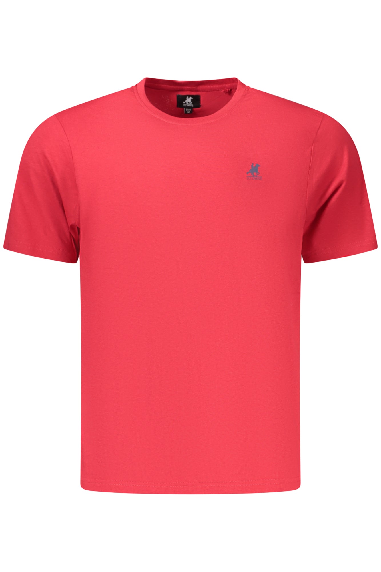 U.S. GRAND T-SHIRT MANICHE CORTE UOMO ROSSO