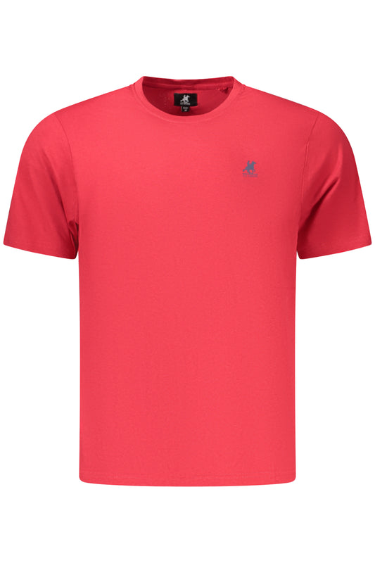 U.S. GRAND T-SHIRT MANICHE CORTE UOMO ROSSO