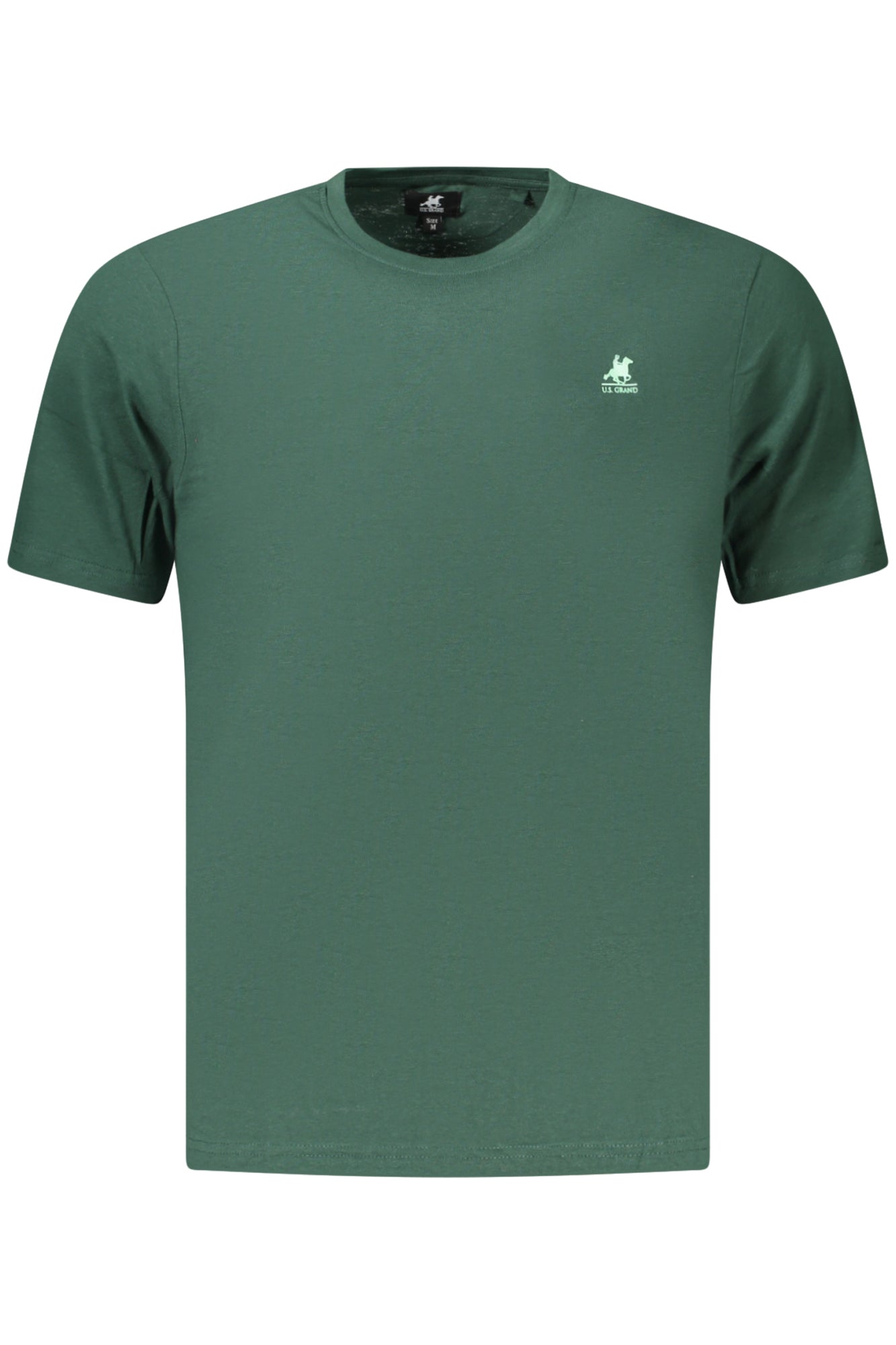 U.S. GRAND T-SHIRT MANICHE CORTE UOMO VERDE