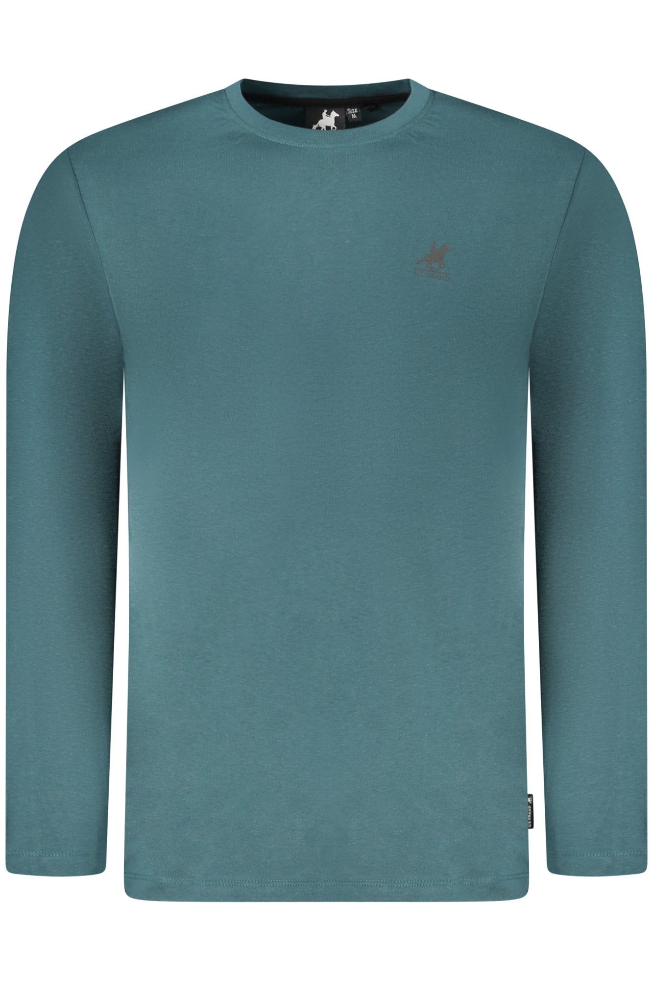U.S. GRAND T-SHIRT MANICHE LUNGHE UOMO VERDE