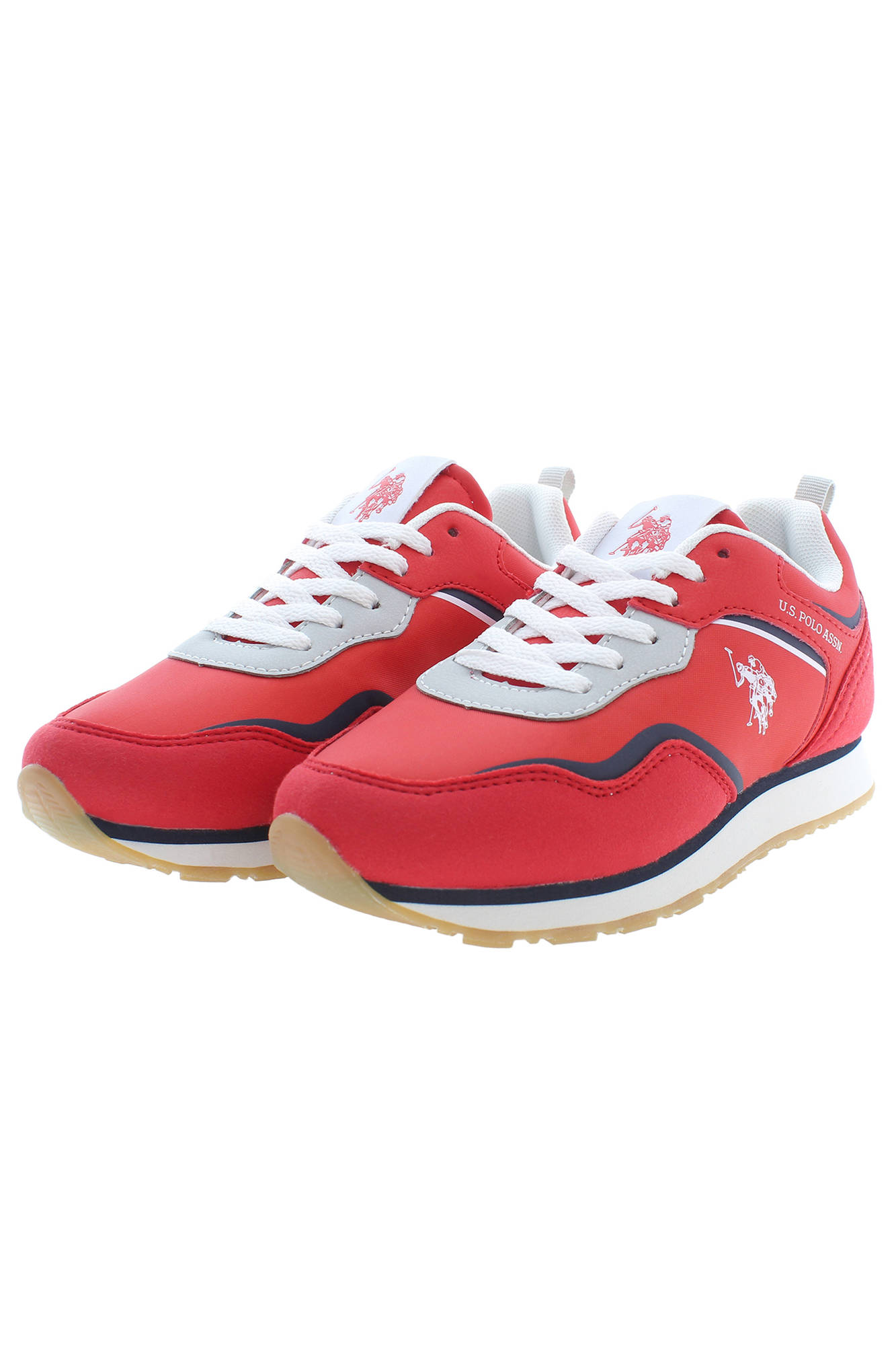 U.S. POLO ASSN. CALZATURA SPORTIVA BAMBINO ROSSO